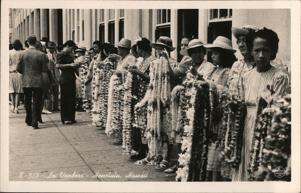 Lei Vendors Honolulu Hawaii