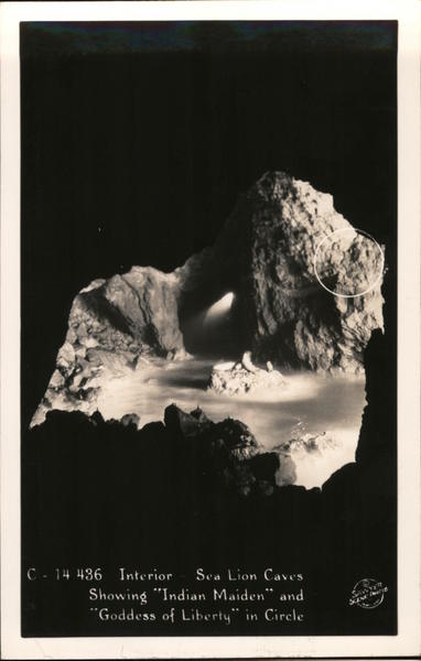 Interior, Sea Lion Caves Florence Oregon