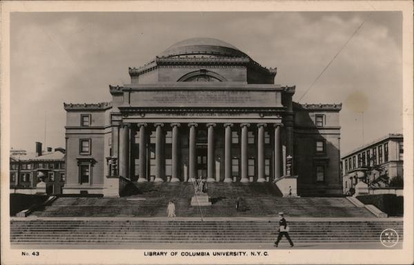 Library of Columbia University New York