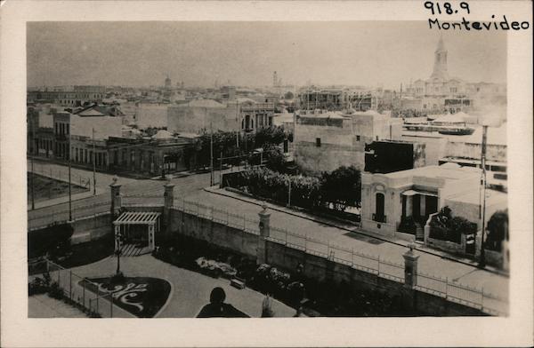 Bird's Eye View from Park Hotel Montevideo Uruguay