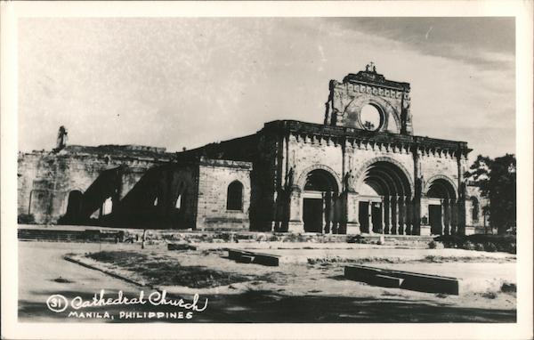 Cathedral Church Manila Philippines Southeast Asia