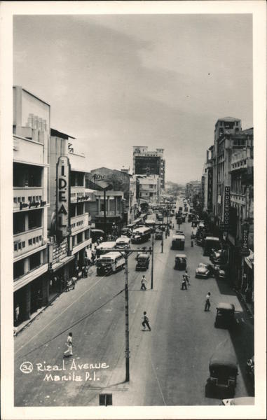 Rizal Avenue Manila Philippines Southeast Asia