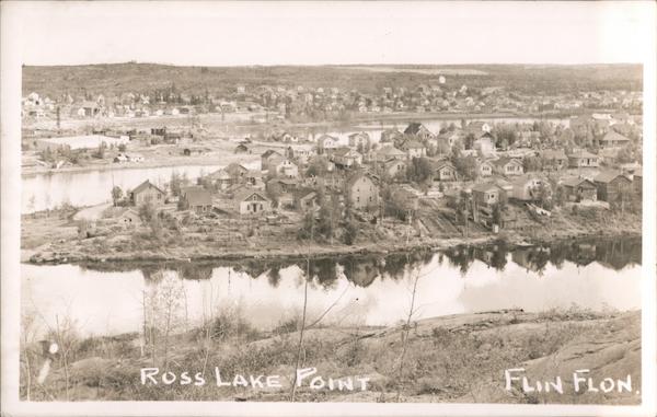Ross lake Point Flin Flon MB Canada Manitoba