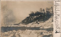 Icy Winter Scene of Devils Nose Hamlin, NY Postcard Postcard Postcard