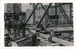 Boatlanding Bridge, Completed September 21, 1911 Postcard