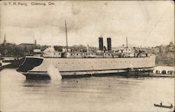 G.T.R. Ferry Postcard