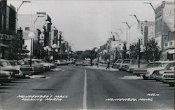 Montevideo's Mall Looking North Minnesota Postcard Postcard Postcard