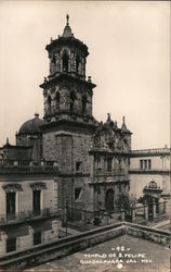Church of St Philip Guadalajara, Mexico Postcard Postcard 