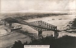 Quebec Bridge Postcard