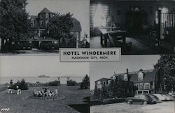 Hotel Windmere Mackinaw City, MI Postcard Postcard Postcard