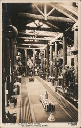 Lobby, Glacier Park Hotel Postcard