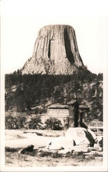 Devils Tower Postcard