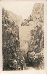 Shoshone - Buffalo Bill Dam Postcard