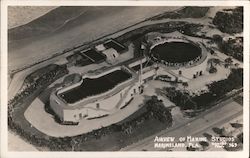 Air Ciew of Marine Studios Postcard