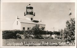 Old Spanish Lighthouse Postcard