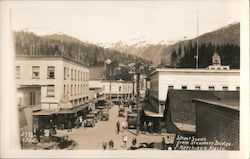 Street Scene from Steamers Bridge Ketchikan, AK Postcard Postcard Postcard