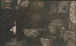 Native American Baskets for sale by T. A. Roseberry Postcard