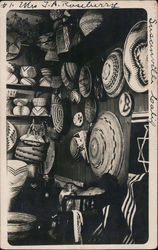 Viola Roseberry Indian Basket Collection Postcard