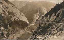 Junction of North Fork and Grizzly Creek Postcard