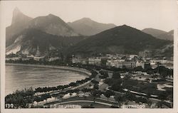 View of Rio from Summit of Corcovado Postcard