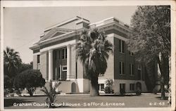 Graham County Court House Postcard