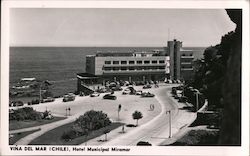 Hotel Municipal Miramar Vina del Mar, Chile Postcard Postcard Postcard