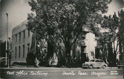 Post Office Building Postcard