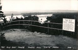 The Old Shot Tower, Tower Hill State Park Postcard
