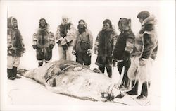 Inuit Seal Hunters Canada Misc. Canada Postcard Postcard Postcard