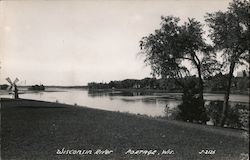Wisconsin River Postcard