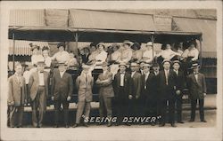 "Seeing Denver" Tour Bus #247 Postcard
