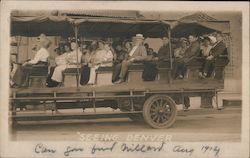"Seeing Denver" Tour Bus #251 Postcard