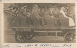 "Seeing Denver" Tour Bus #257 Postcard