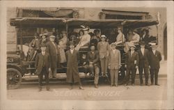 "Seeing Denver" Tour Bus #278 Postcard