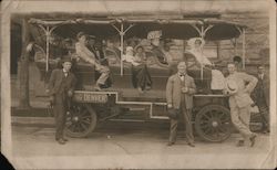 "Seeing Denver" Tour Bus #34 Postcard