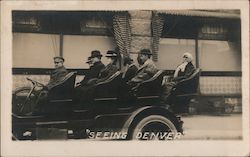 "Seeing Denver" Tour Bus #36 Postcard
