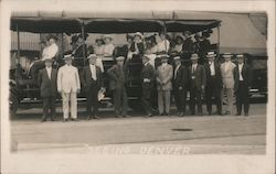 "Seeing Denver" Tour Bus #75 Postcard