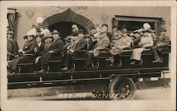 "Seeing Denver" Tour Bus #96 Postcard