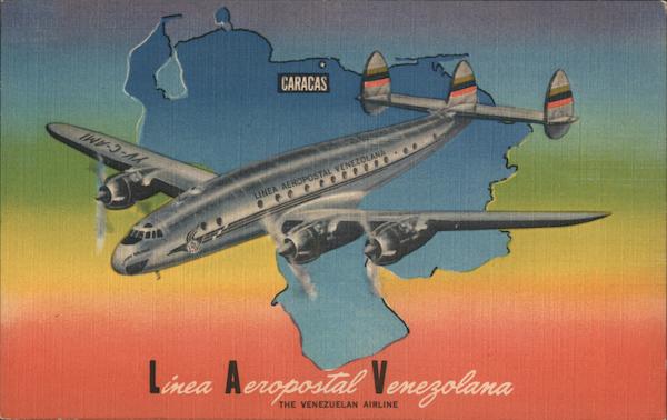 Linea Aeropostal Venezolana Airline Advertising