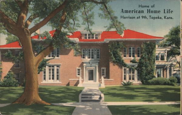 Home of American Home Life, Harrison at 9th Topeka Kansas