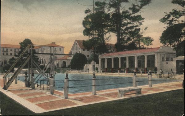 The Roman Plunge, Hotel Del Monte Monterey California