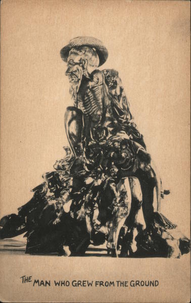 The Man Who Grew from the Ground at Ripley Odditorium New York