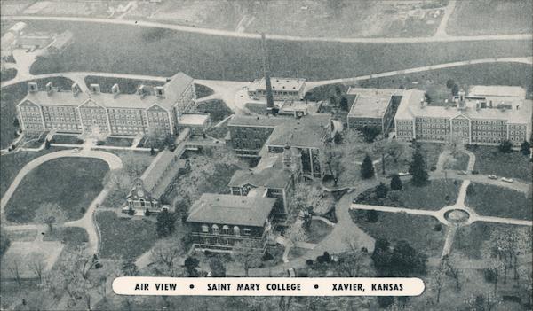Air View, Saint Mary College Xavier Kansas