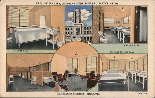 Bath Department - Hall of Waters Excelsior Springs Missouri