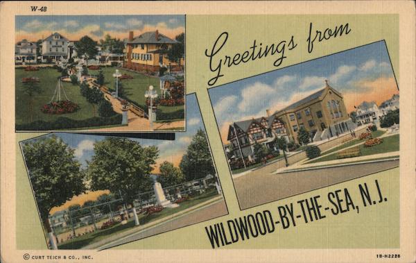 Greetings from Wildwood-by-the-Sea, NJ New Jersey