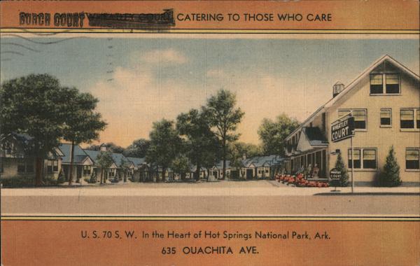 Burch Court Hot Springs National Park Arkansas