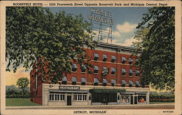 Roosevelt Hotel Detroit Michigan