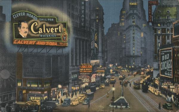 Calver's Spectacular Electric Sign, Times Square New York