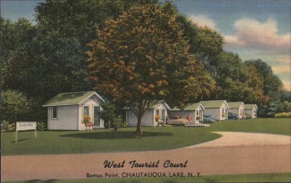 West Tourist Court, Bemus Point Chautauqua Lake New York