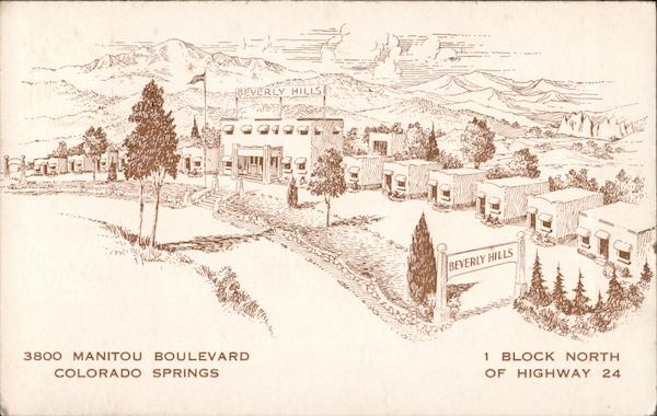 Beverly Hills Motel - Manitou Boulevard Colorado Springs